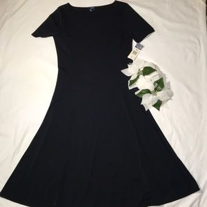 NWT CHAPS By RL Greenwich Navy Career Work Dress